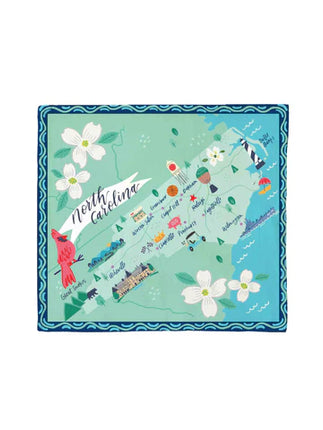 Mary Square Dish Towel North Carolina