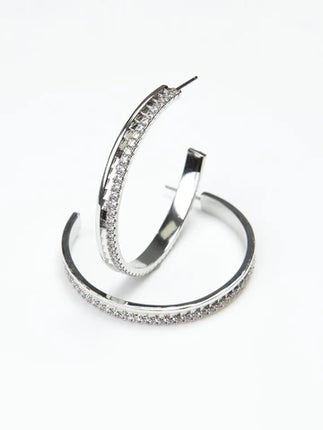 Michelle McDowell Silver Hoop Collection