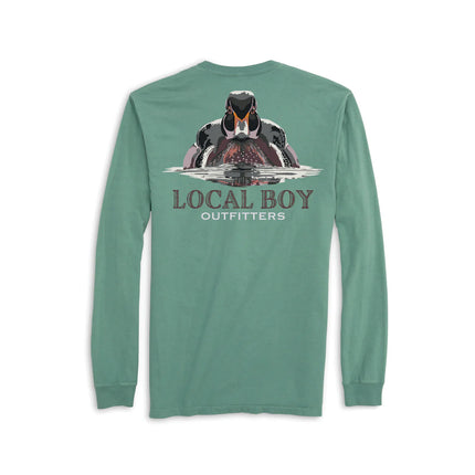 Local Boy Youth Woodrow Light Green Long Sleeve