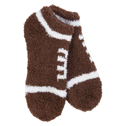 Worlds Softest Socks Cozy Low Football