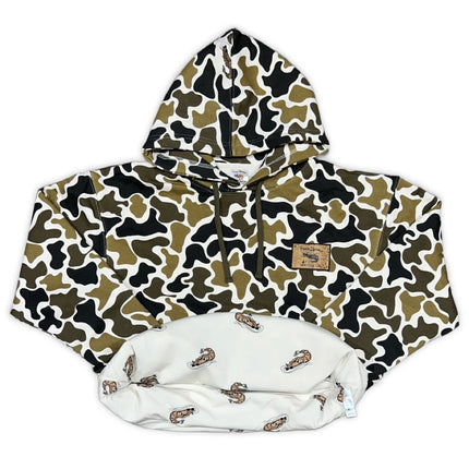 Pimp Shrimp New School Camo M.W. Hoodie