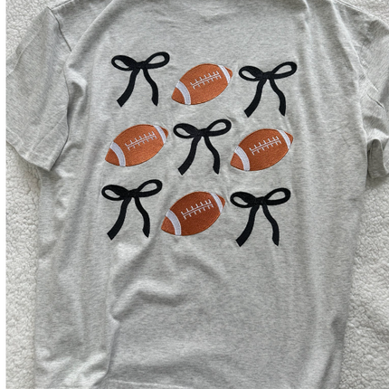 SUNKISSEDCOCONUT Game Day Tee- Salty Grey