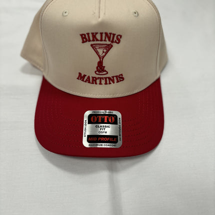 Kenz Kustomz Bikinis And Martinis Vintage Trucker Hat