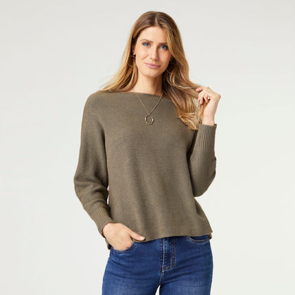 Coco + Carmen Relaxed Ciana Pullover Sweater