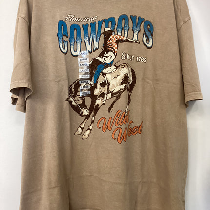 HRT & LUV Cowboys Wild West Graphic Tee