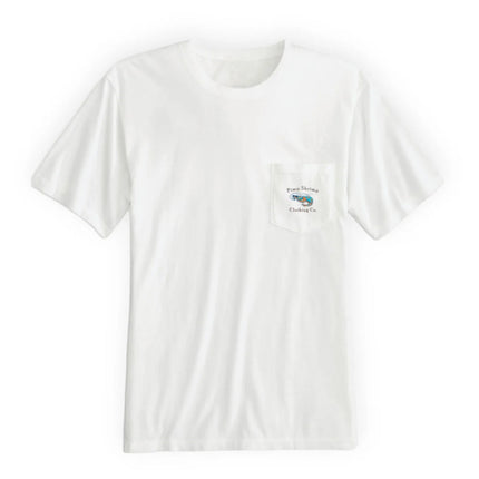 Pimp Shrimp Sport Fisher T-Shirt White