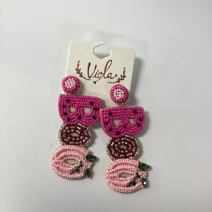 Golden Stella “BOO” 3 Tiered Earrings