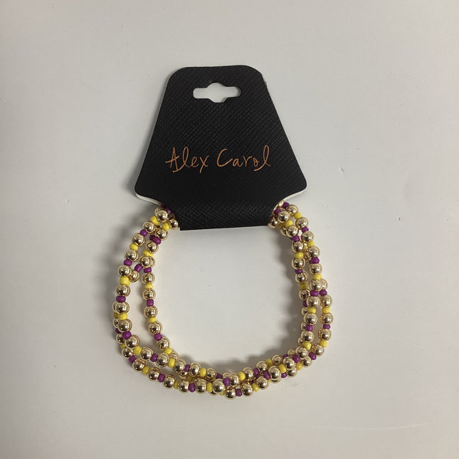 Three Piece Seed Bead Bracelet