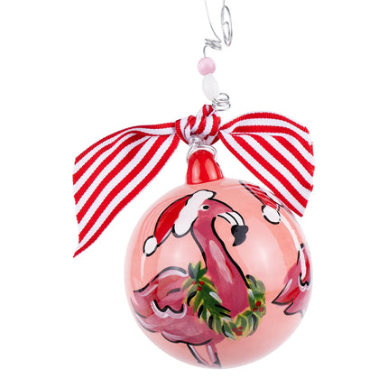 Glory Haus Christmas Flamingo Ornament