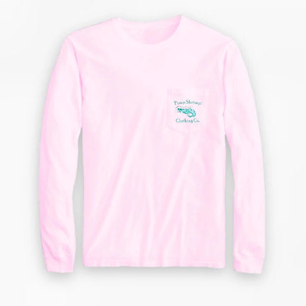 Pimp Shrimp LS Original Logo - Pink Jady