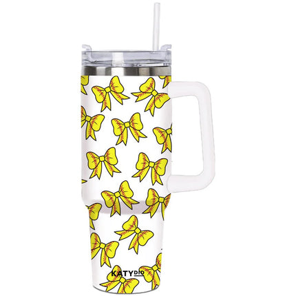 Softball Bow Tumbler