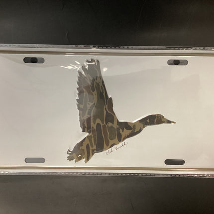 Old South Duck Wings Thicket Camo License Plate