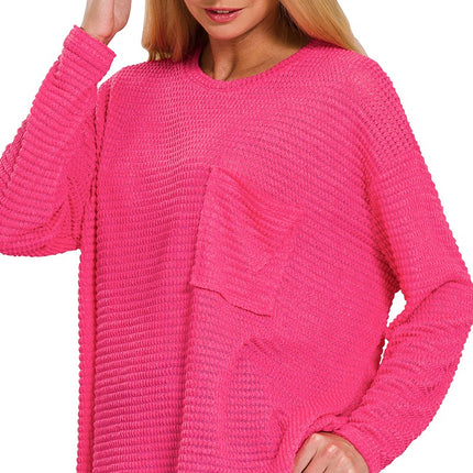 Zenana Jaquard Sweater