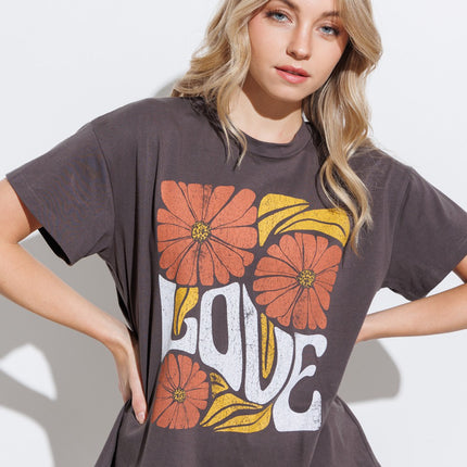 Wild Flower Love Graphic Tee