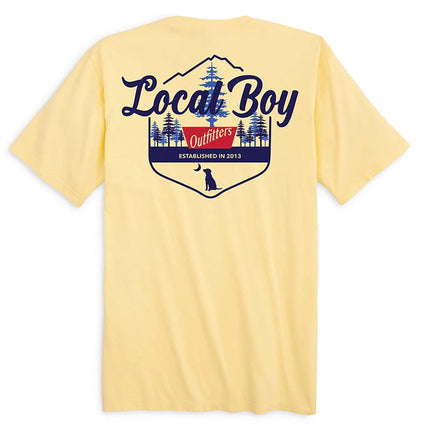 Local Boy Banquet SS Tee Banana