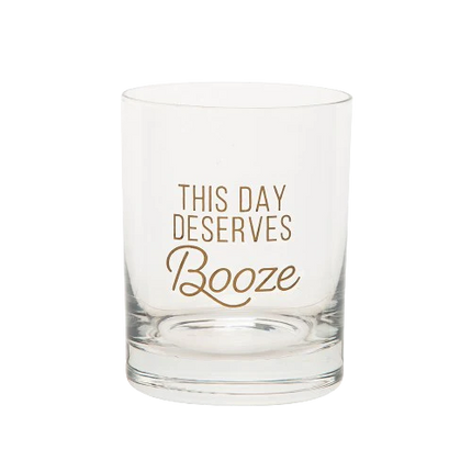 Totalee Booze Rocks Glass