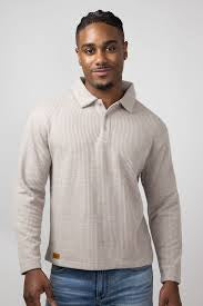 Simply southern men’s polo knit top