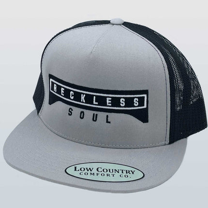 Low Country Reckless Soul Hat Grey and Black Banner