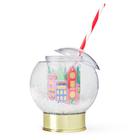 Packed Party Village Snow Globe Sipper