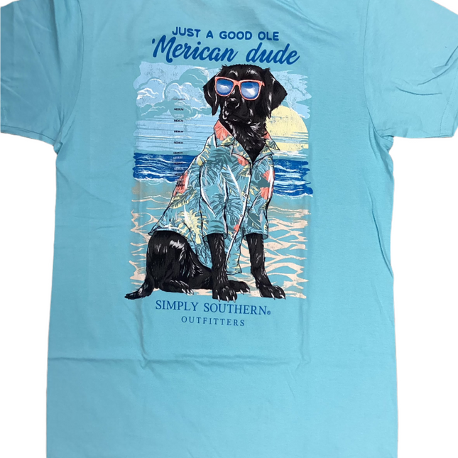 Lab Merican Dude T-Shirt