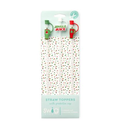 Swig Christmas Straw Toppers