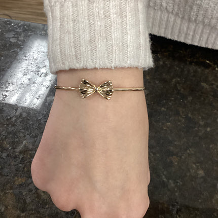 Periwinkle Bracelet - Bow Cuff