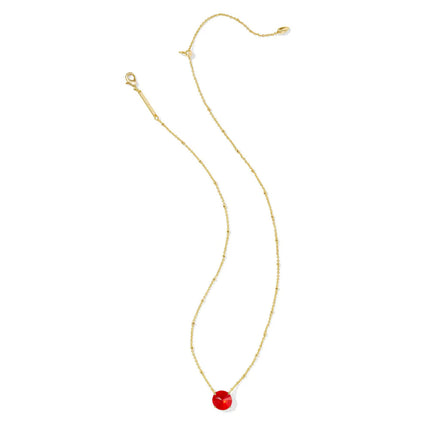 Kendra Scott Jolie Short Pendant Gold Necklace