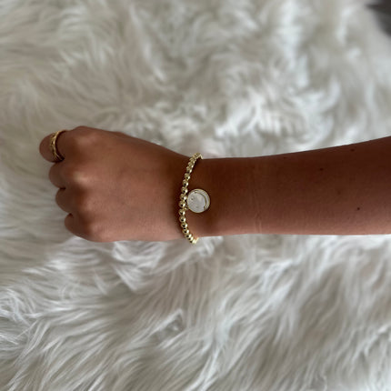 Ball Bead Stackers with Charm