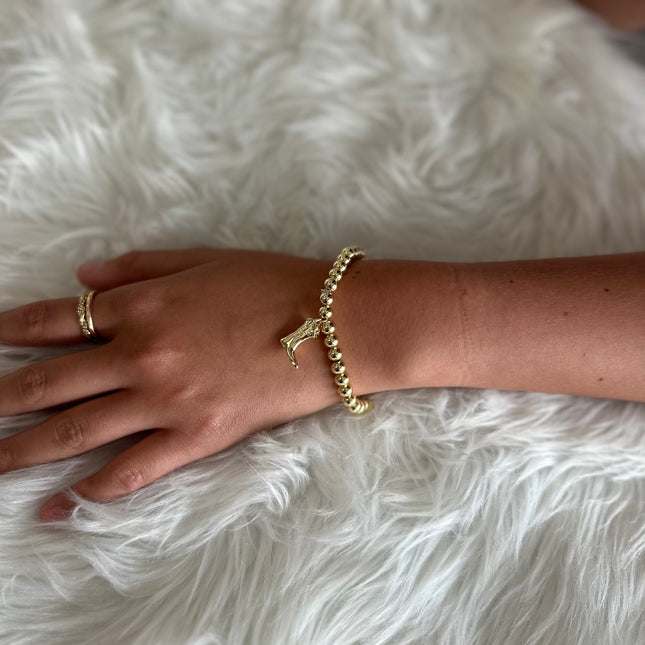 Ball Bead Stackers with Charm