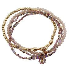 Lilac Flower Bracelet