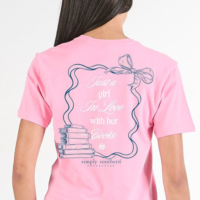 Just A Girl In Love With Her Books T-Shirt