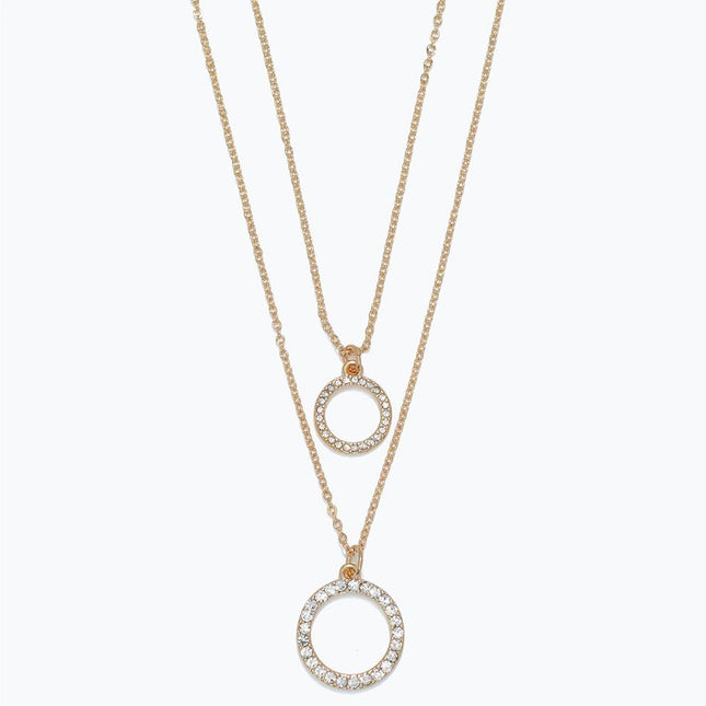 Gold Rings with crystals