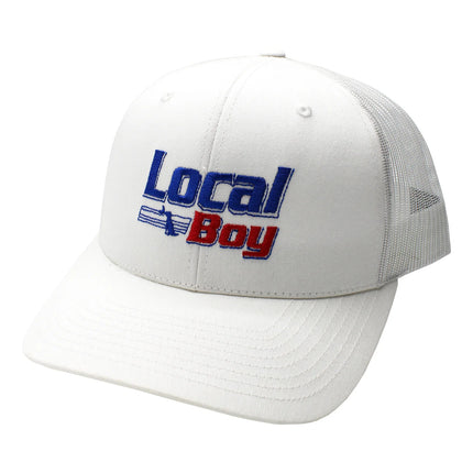 Local Boy White Natural Hat