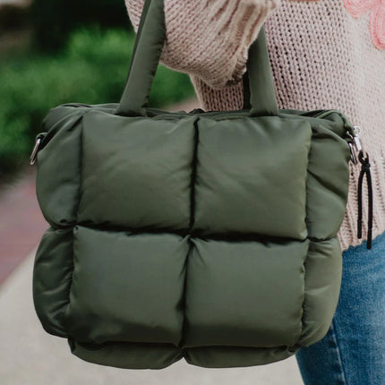 Mini Puffer Tote Bag