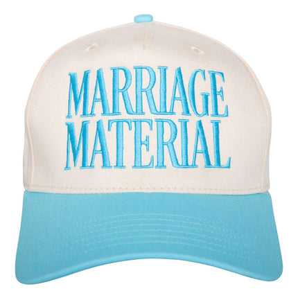 Marriage Material Two-Toned Vintage Hat