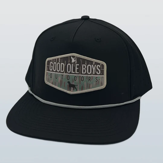 GOB Split Camo Patch Black