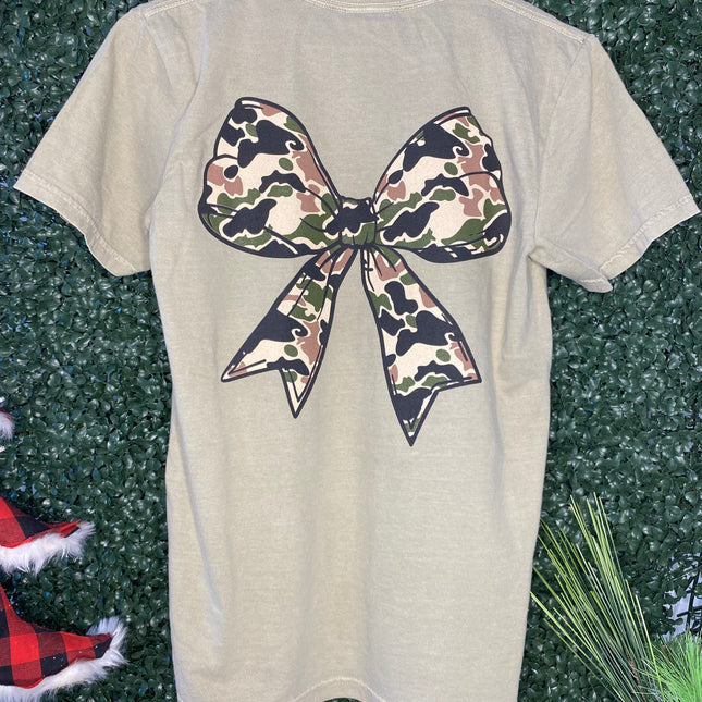 Camo Bow T-Shirt