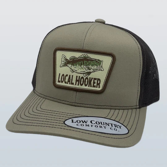 Tan Bass Patch Hat
