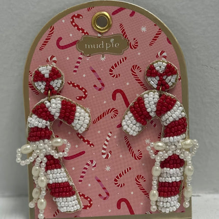 Holiday Beaded Earrings