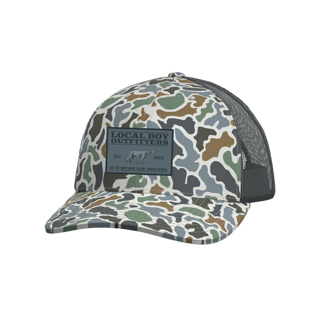 Youth Bird Dog Badge Trucker Hat