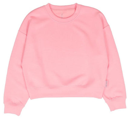 Crewneck Long Cropped Pullover