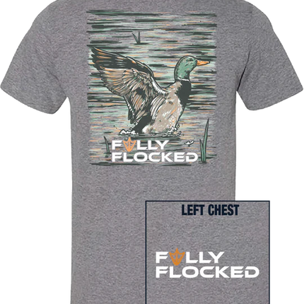 Flying Ducks Dark Heather