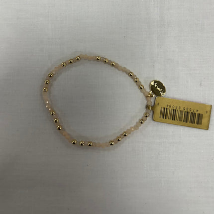 Alex Carol Bracelet 3MM Semi Orcious Stones W/3MM Gold Balls