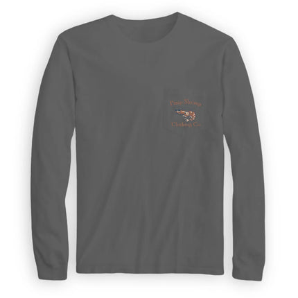 Original Logo Charcoal Camo Long Sleeve