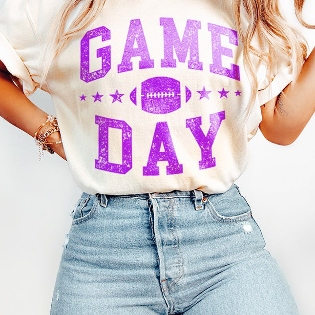 Game Day Football Comfort Colors Tee