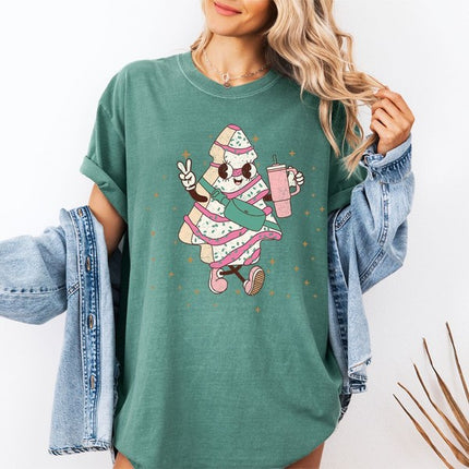 Debbie Cake Christmas Boujee Graphic Tee