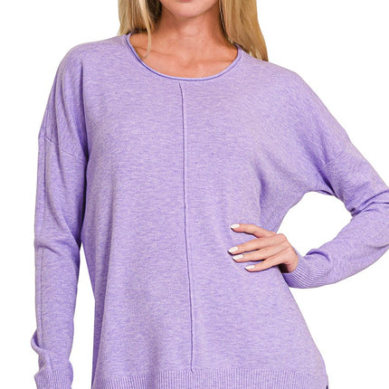 Viscose Front Seam Sweater