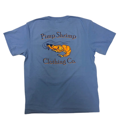 Pimp Shrimp Original Logo Pocketed Tee