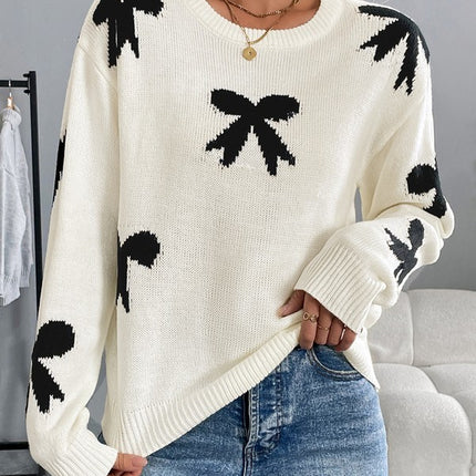 Bow Knit Sweater