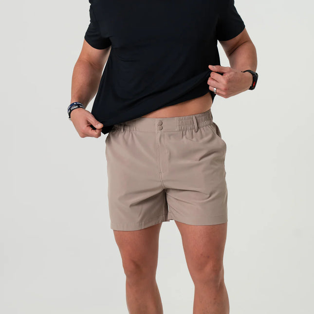 Cobblestone Khaki Everyday Shorts